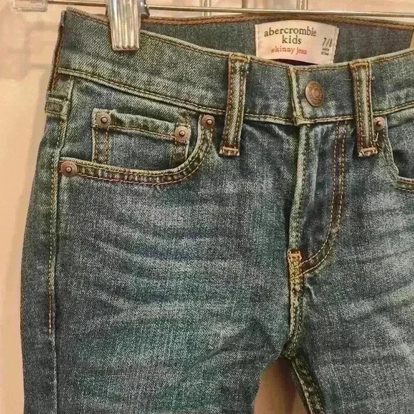 Abercrombie Kids Skinny Stretch Jeans Size 7/8 $50 - Picture 3 of 12